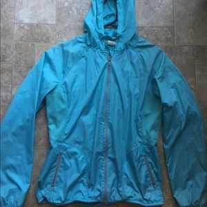 Lightweight Blue Windbreaker